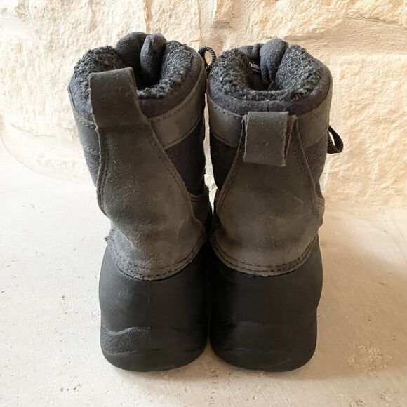 Quest 3M Thinsulate Snow Boots Women Size 8 Water Resistant Grey Winter - Picture 2 of 8